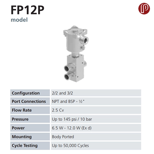 شیر برقی بیفولد مدل FP12P